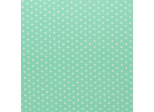 Baumwolle - Sternchen 1cm mint